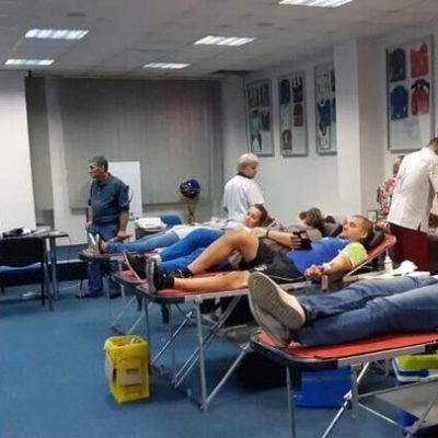Locație nouă pentru campania de donare de sânge organizată de Federația Română de Rugby
